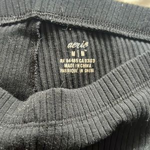 Black flare sweatpants